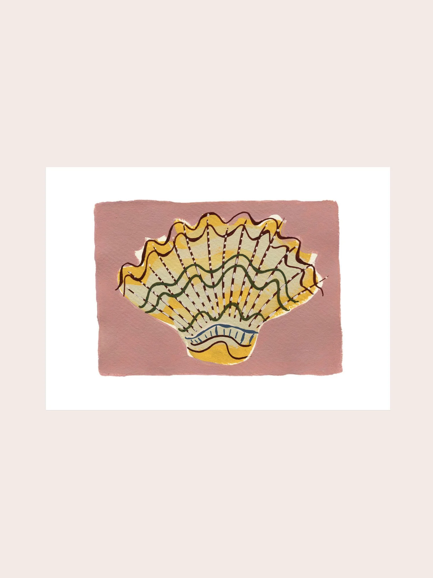 Shell 58: Giclee Print (A5)