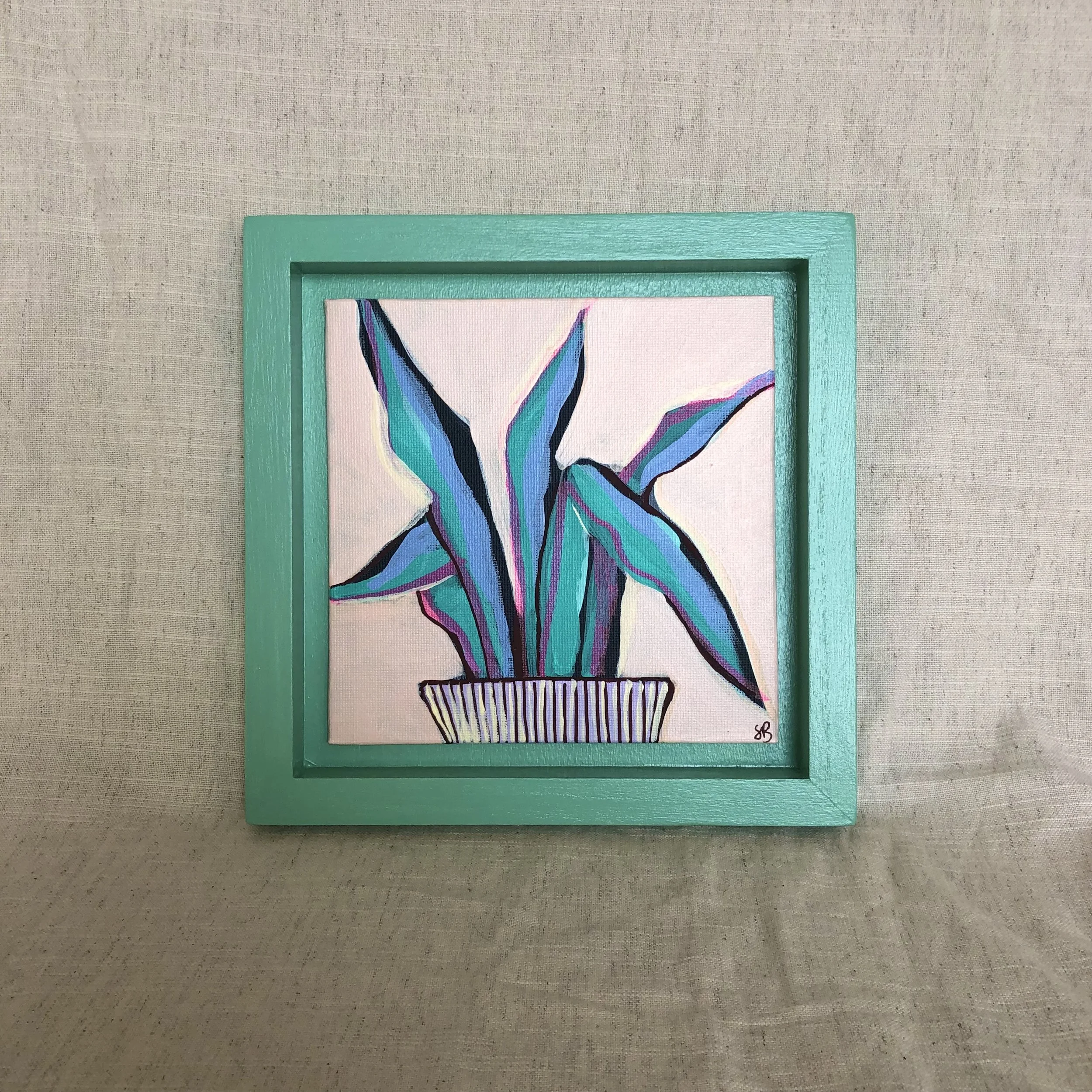 Yucca No.02 on Pale Pink