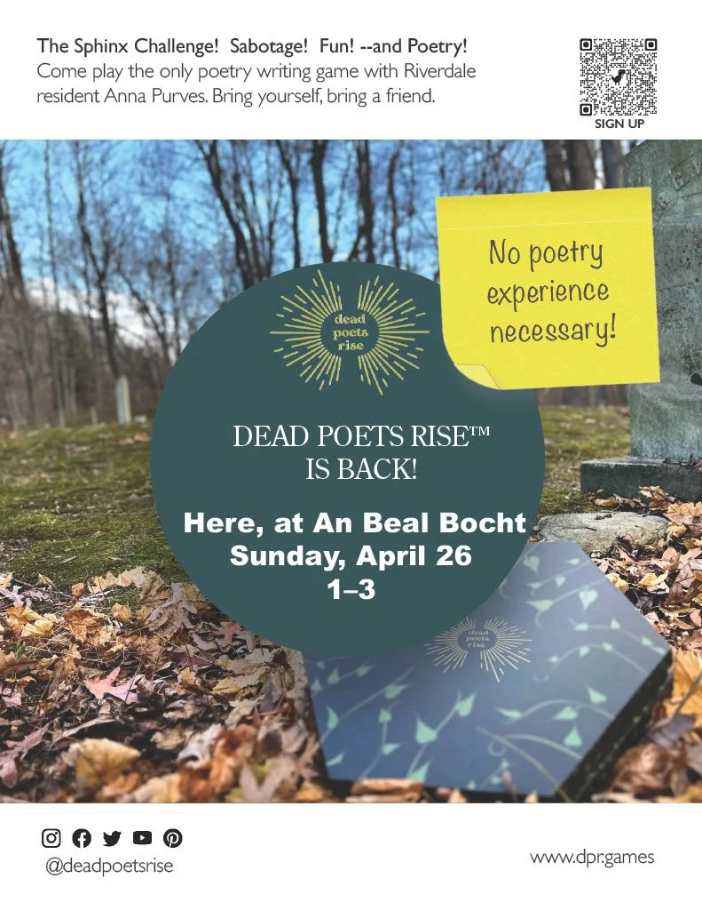 Dead Poets Game Poster