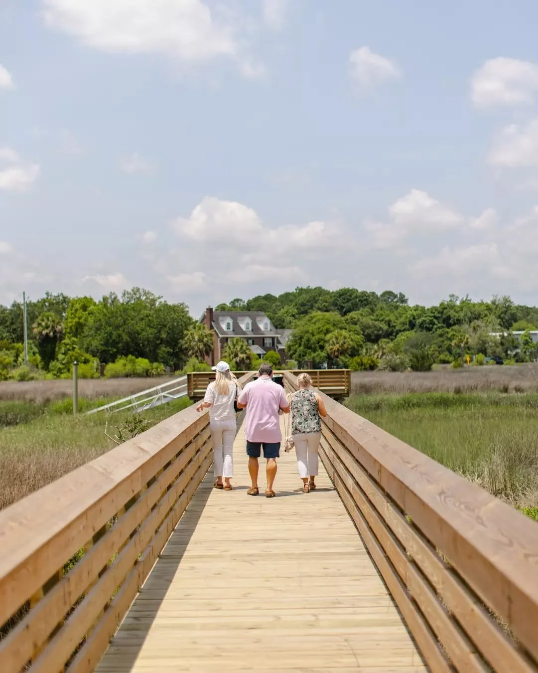 When you live at Nowell Creek Village, this is part of your backyard. 
But you don't have to live here to enjoy our community dock on Nowell Creek - it's open to the public, and we hope we'll see you on a dock walk soon.