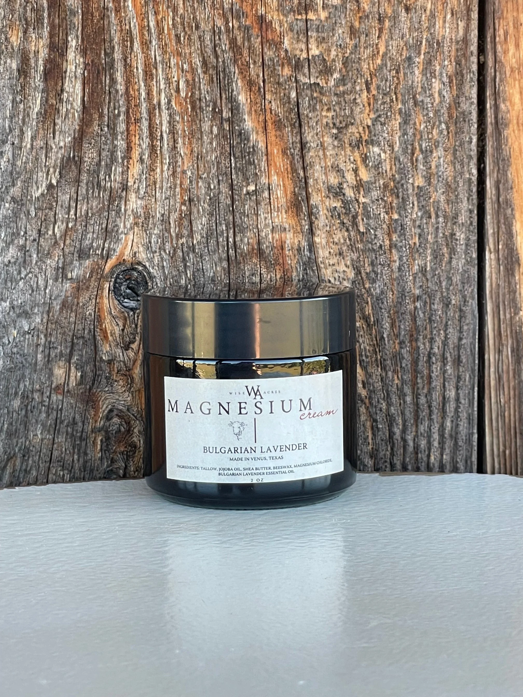 Tallow Magnesium Cream - 2oz