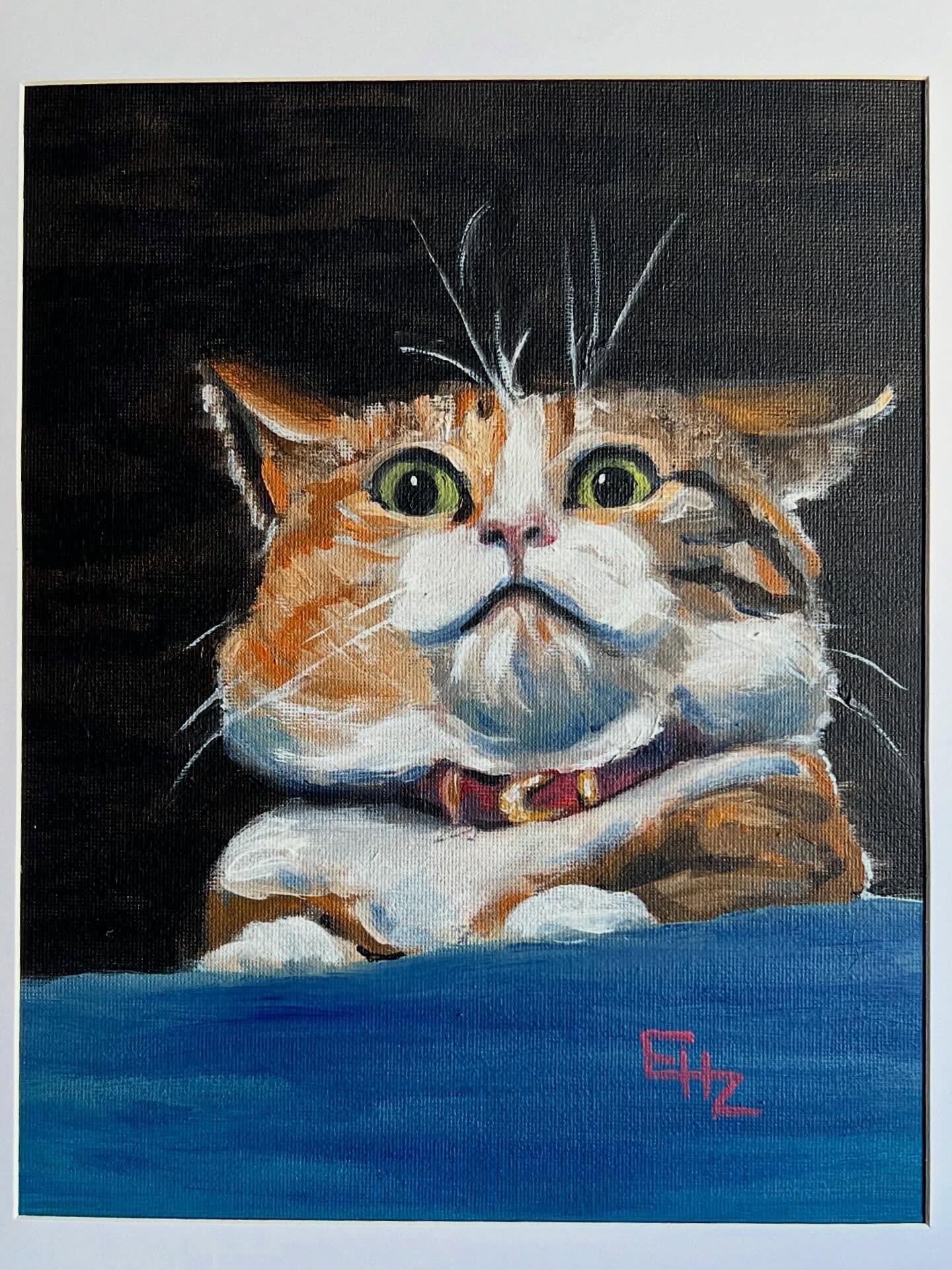 Me too buddy. Me too. 

&ldquo;Concerned Cat&rdquo; 
8x10 oil on panel

#painting #art #cat #artist #oilpainting