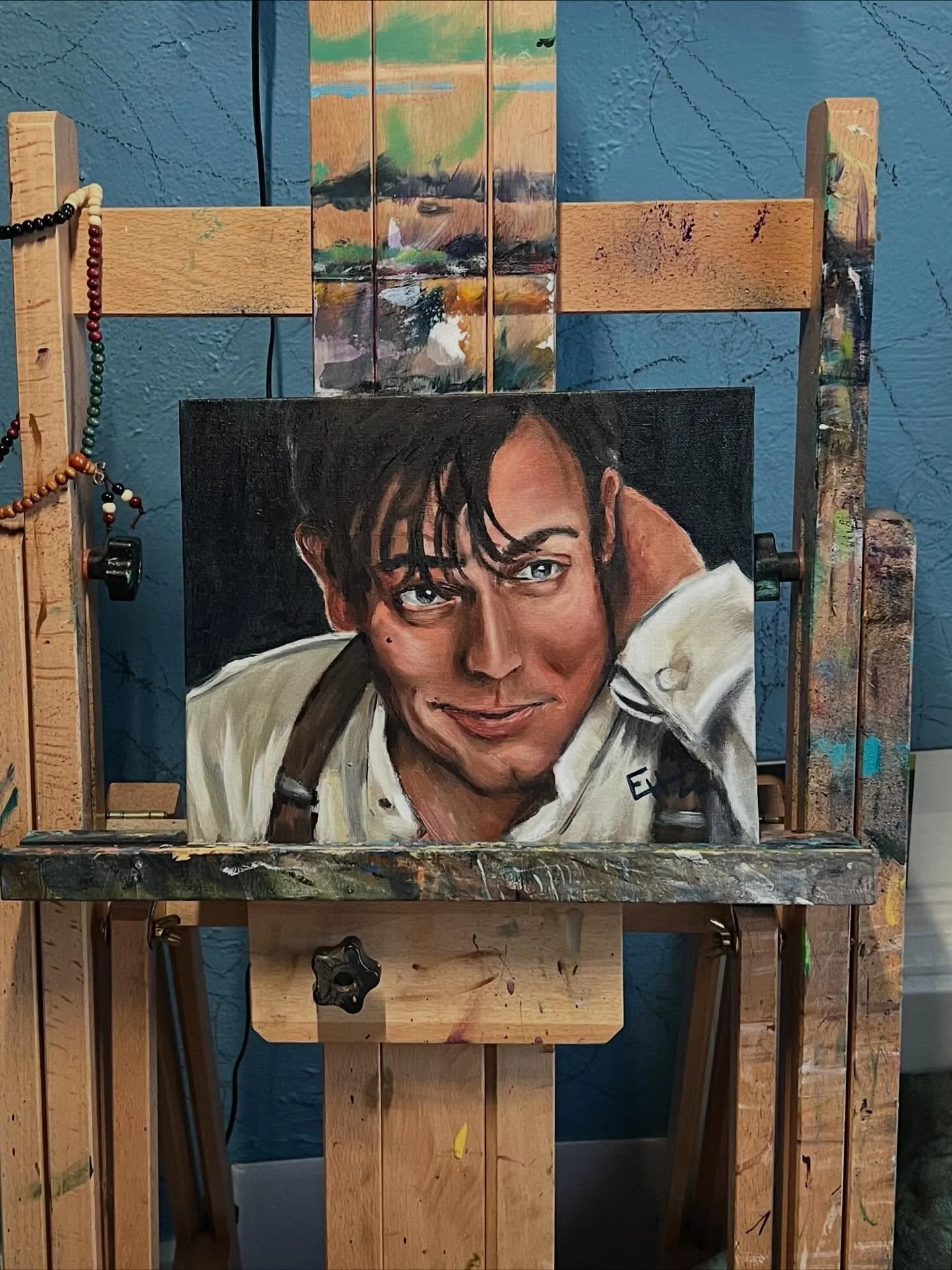 I may not be a sparkling diamond but I am an absolute sucker for a penniless poet. 
&ldquo;Christian- Moulin Rouge&rdquo; 
8x10 oil on panel 

With a love themed market coming up I needed to come up with something a little romantic. My favorite roman