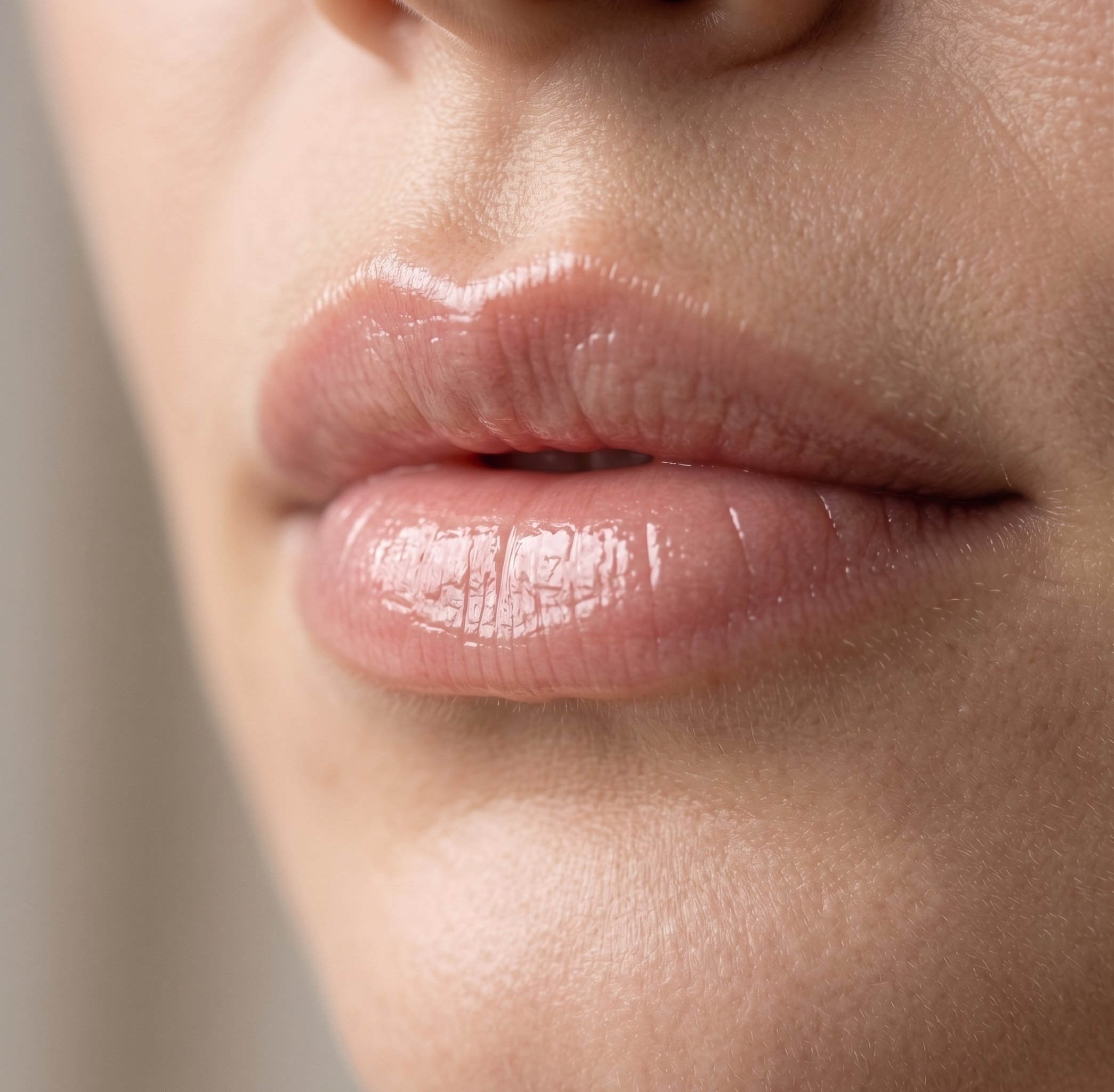 Lip hydration with SkinVive