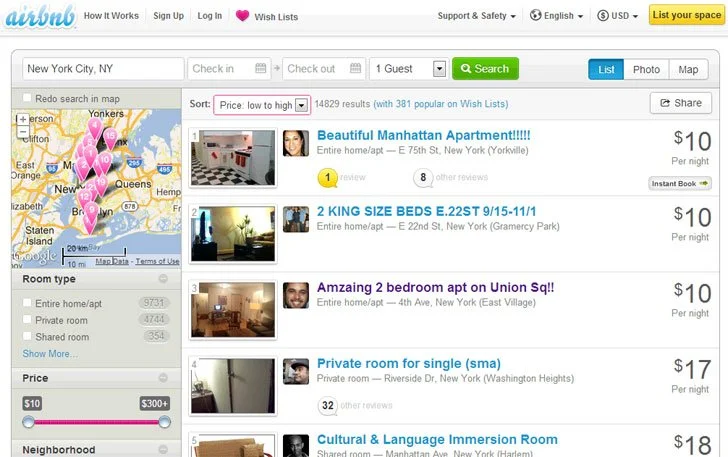First Versions: Airbnb's Growth from Air Mattresses to Accommodation Empire