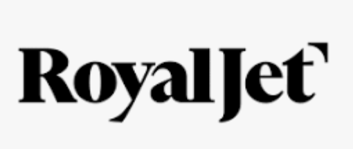 Royal Jet logo in black text on a white background.