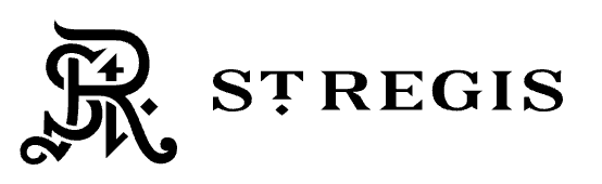 Logo with a stylized tree and the text 'ST. REGIS'.