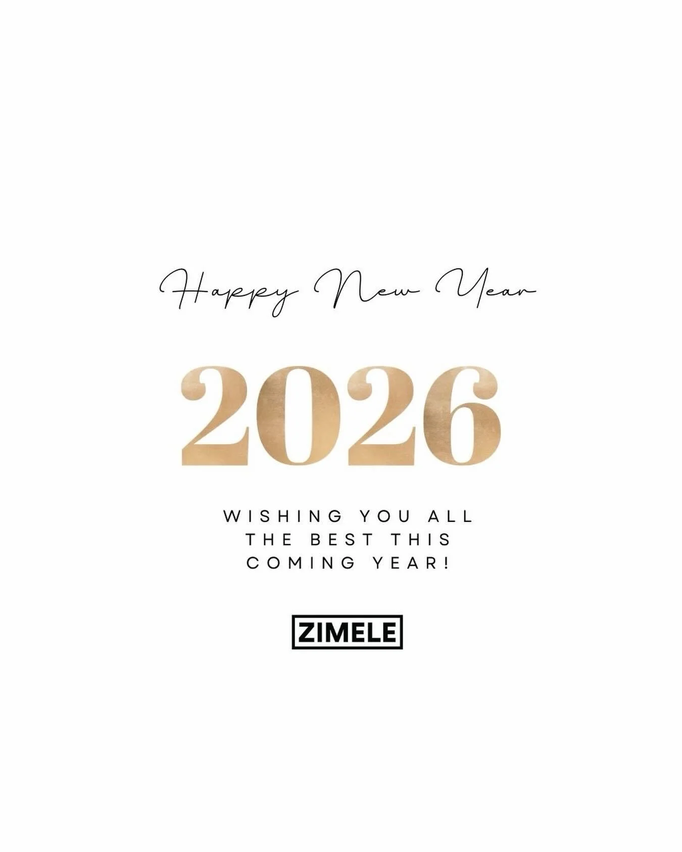Looking Ahead with Gratitude and Hope-Thank you for journeying with Zimele. 

Wishing you all the best in 2026✨
Happy New Year!
From all of us at Zimele USA