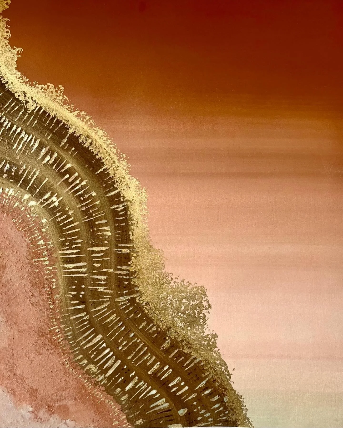 Stromboli, peinture cas&eacute;ine et colle de peau sur papier, 60 X 70 cm

Faire vibrer les pigments dans une lumi&egrave;re chaude.
Soleil couchant, torpeur d&rsquo;&eacute;t&eacute;, la vague qui emporte, braises, ressac.

#contemporaryart #interi