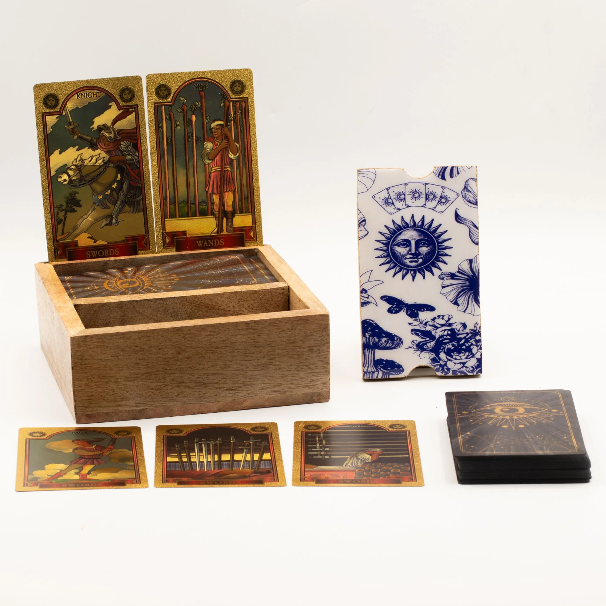 Beautifully Handmade TAROT CARD BOXES 🌛🌑🌜
From India - Made with high quality Mango Wood

This collection of tarot card boxes is created for readers who value clarity, intention, and thoughtful organisation. Crafted from natural wood, each box off
