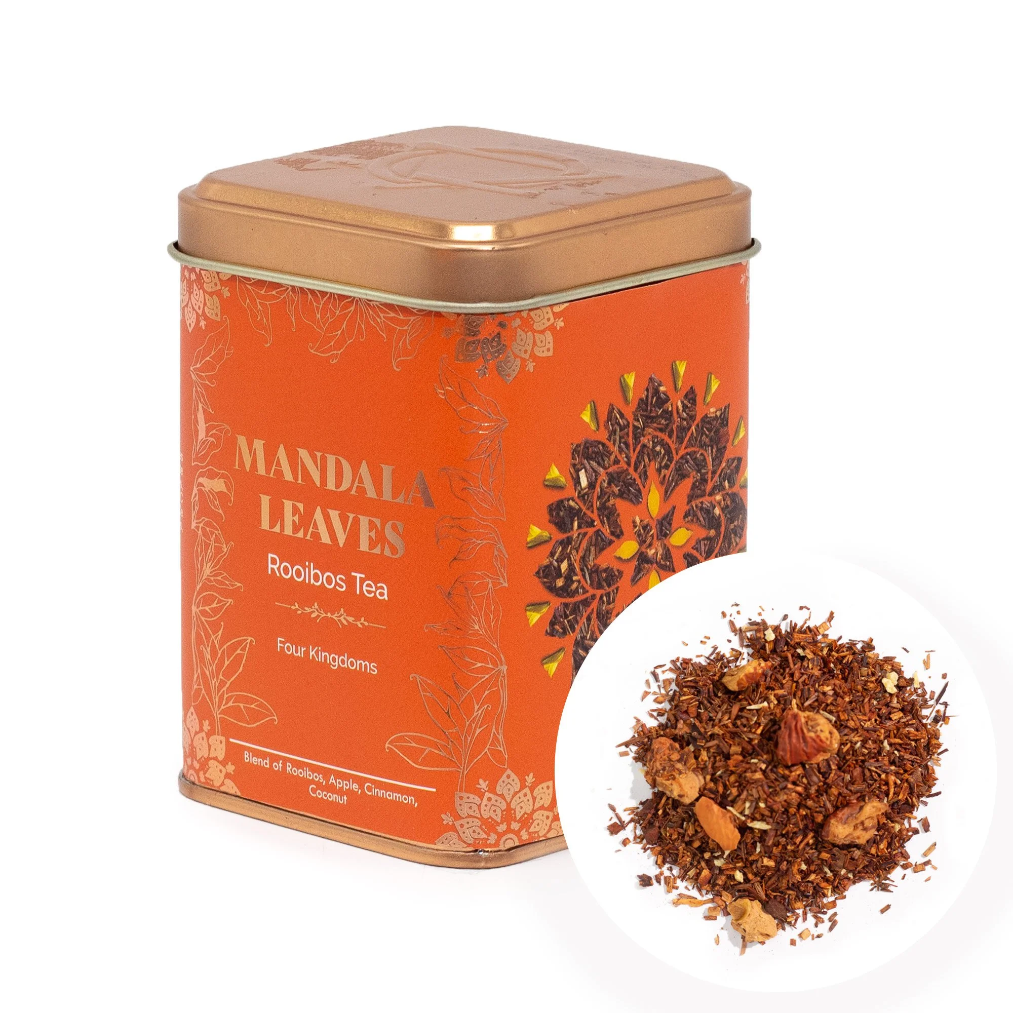 50g Four Kingdoms Loose Tea - Rooibos Apple Cinnamon Coconut