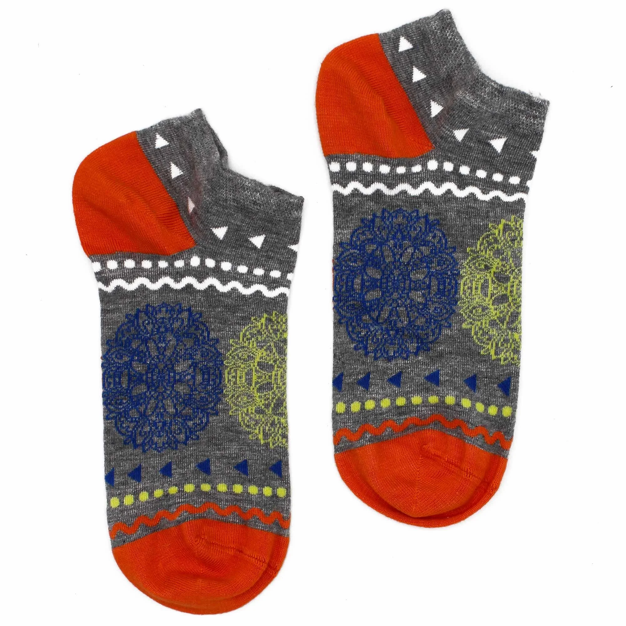Flowers of Life Hop Hare Bamboo Socks Low