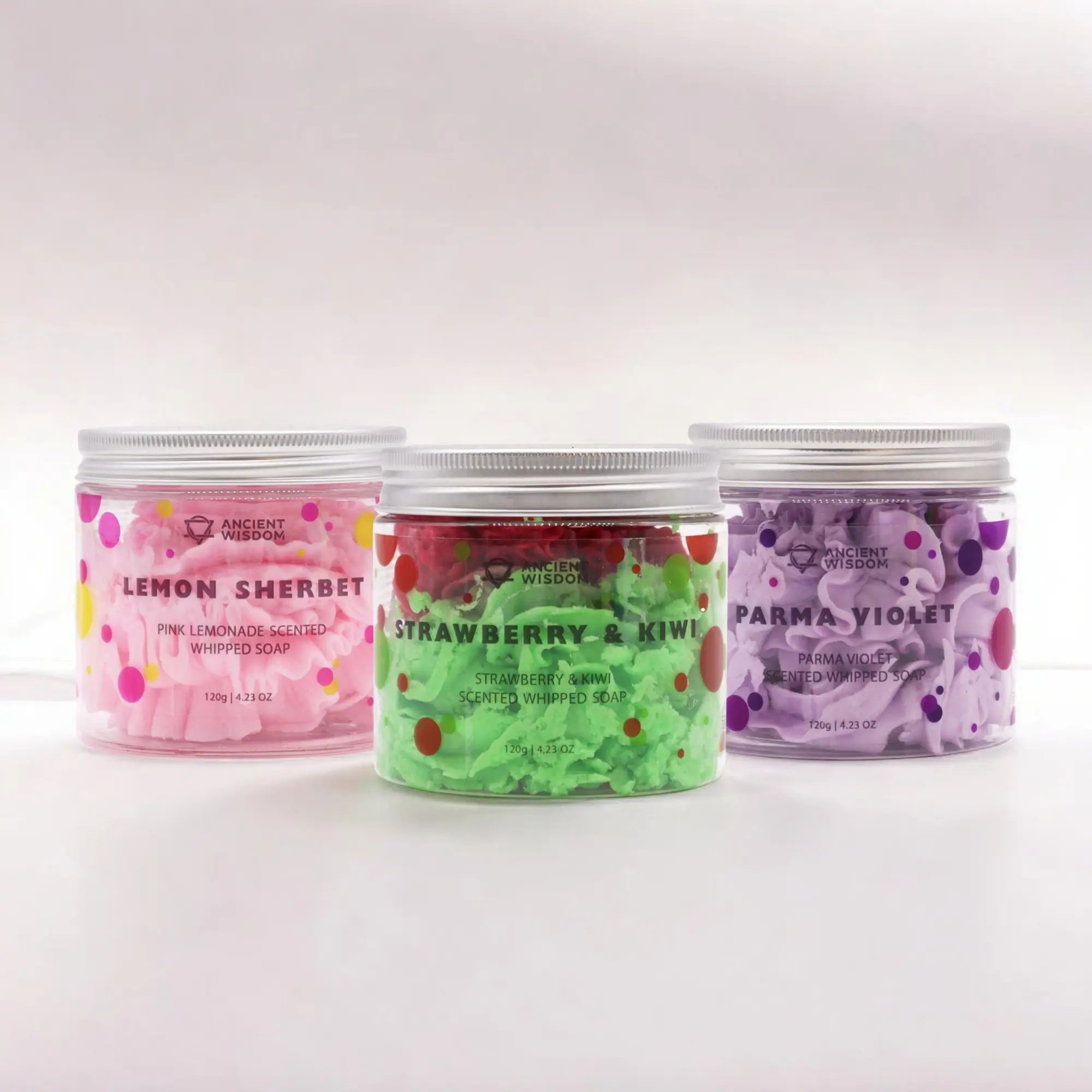 Whipped Soap Set of Three Top Sellers