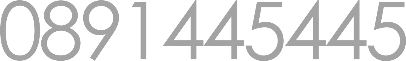 A series of numbers in large gray font on a black background