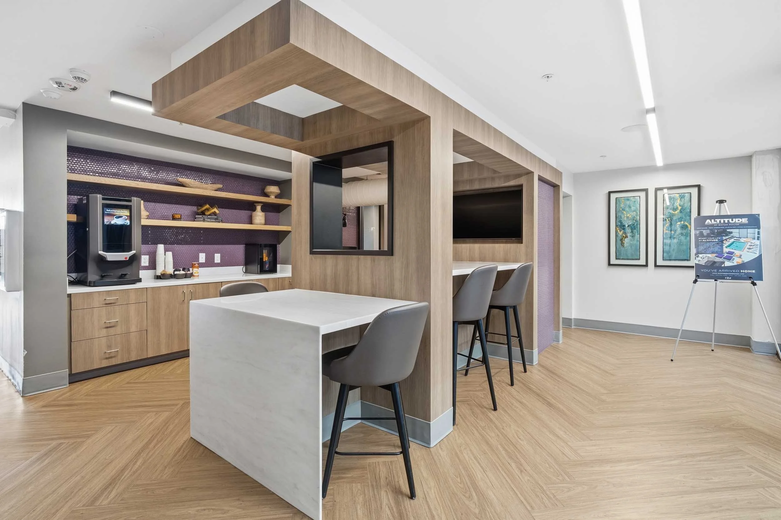 Arc225 | Student Apartments near LSU | Coffee Bar