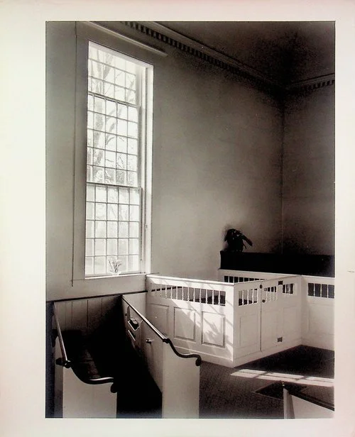 A view from the pew of our historic church in Kittery Point Maine