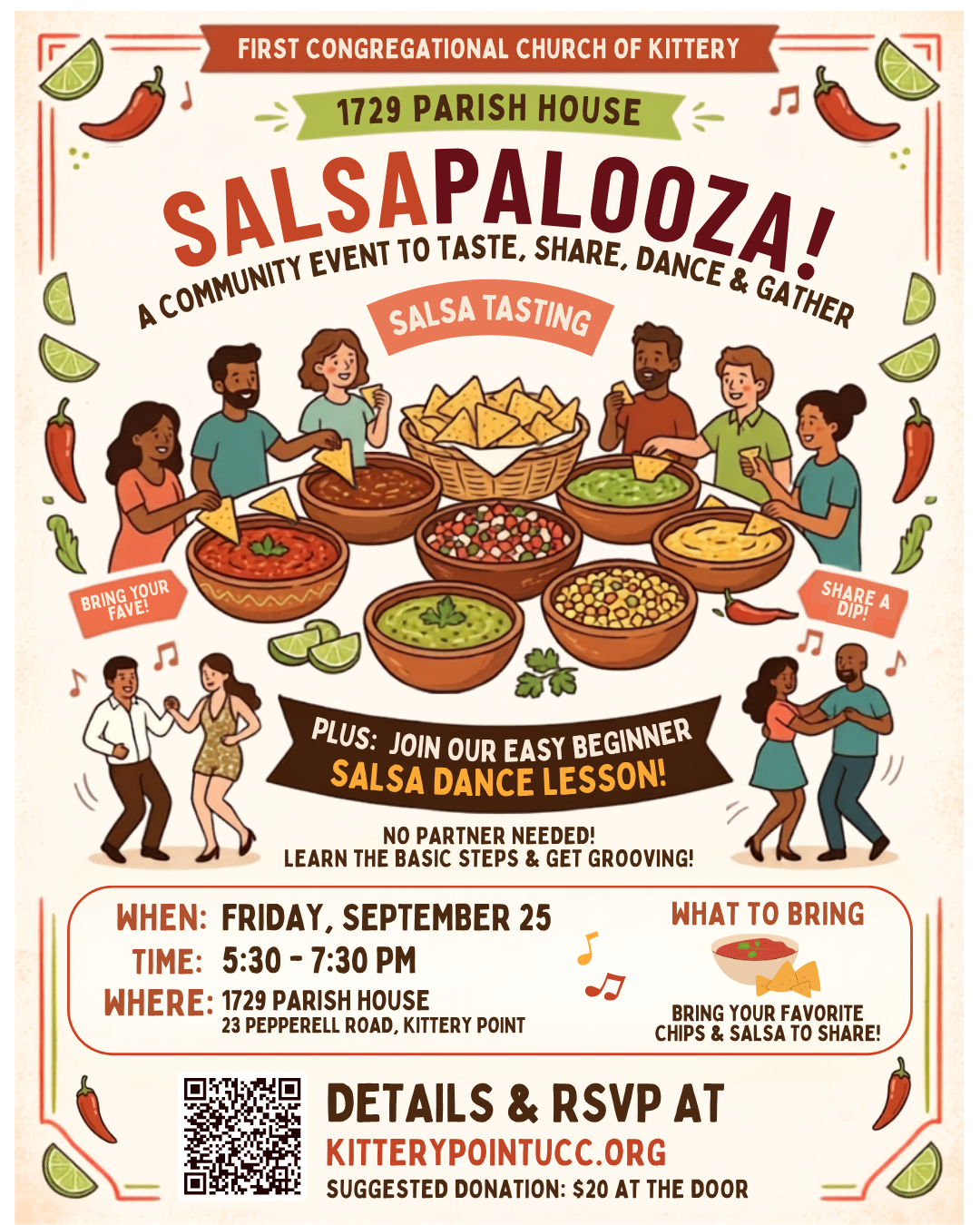 SalsaPalooza! Chips, Salsa, and Dancing!