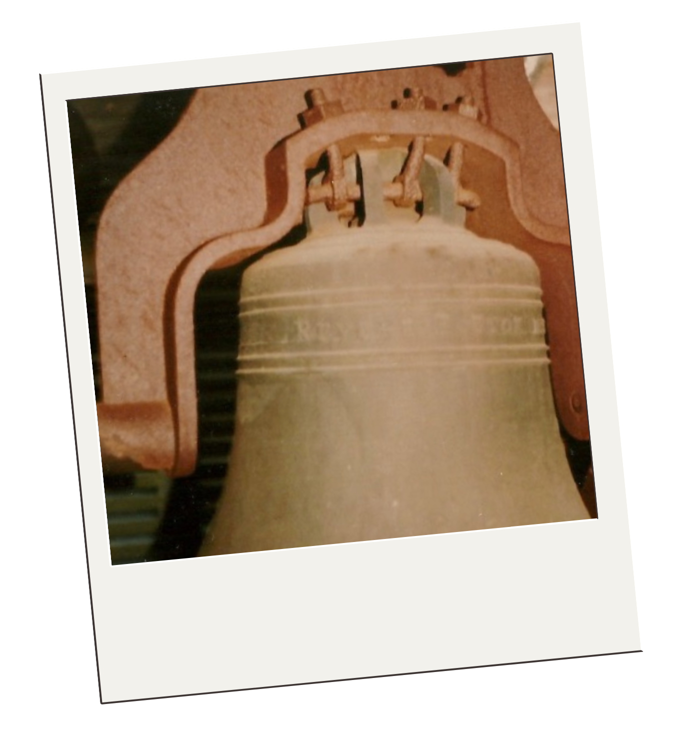 Close-up of a large electrical transformer or power distribution device with visible insulators and mounting hardware, partially cut away to show internal components.