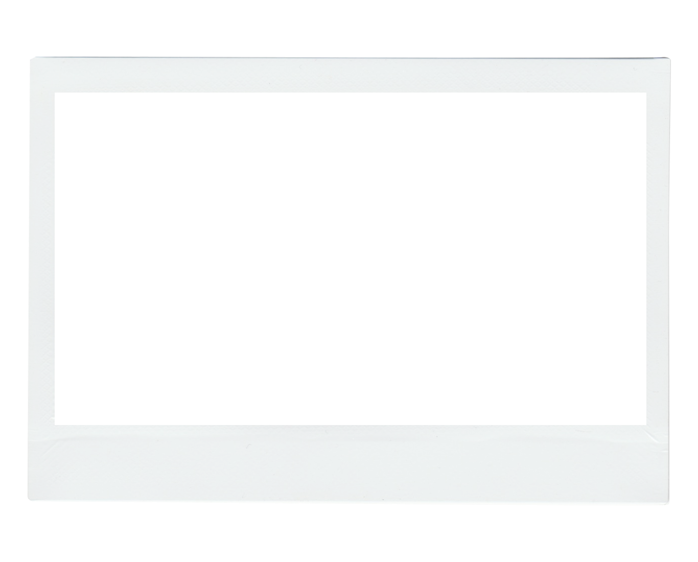 A plain white rectangular surface with a faint texture, possibly a sheet of paper or a card.