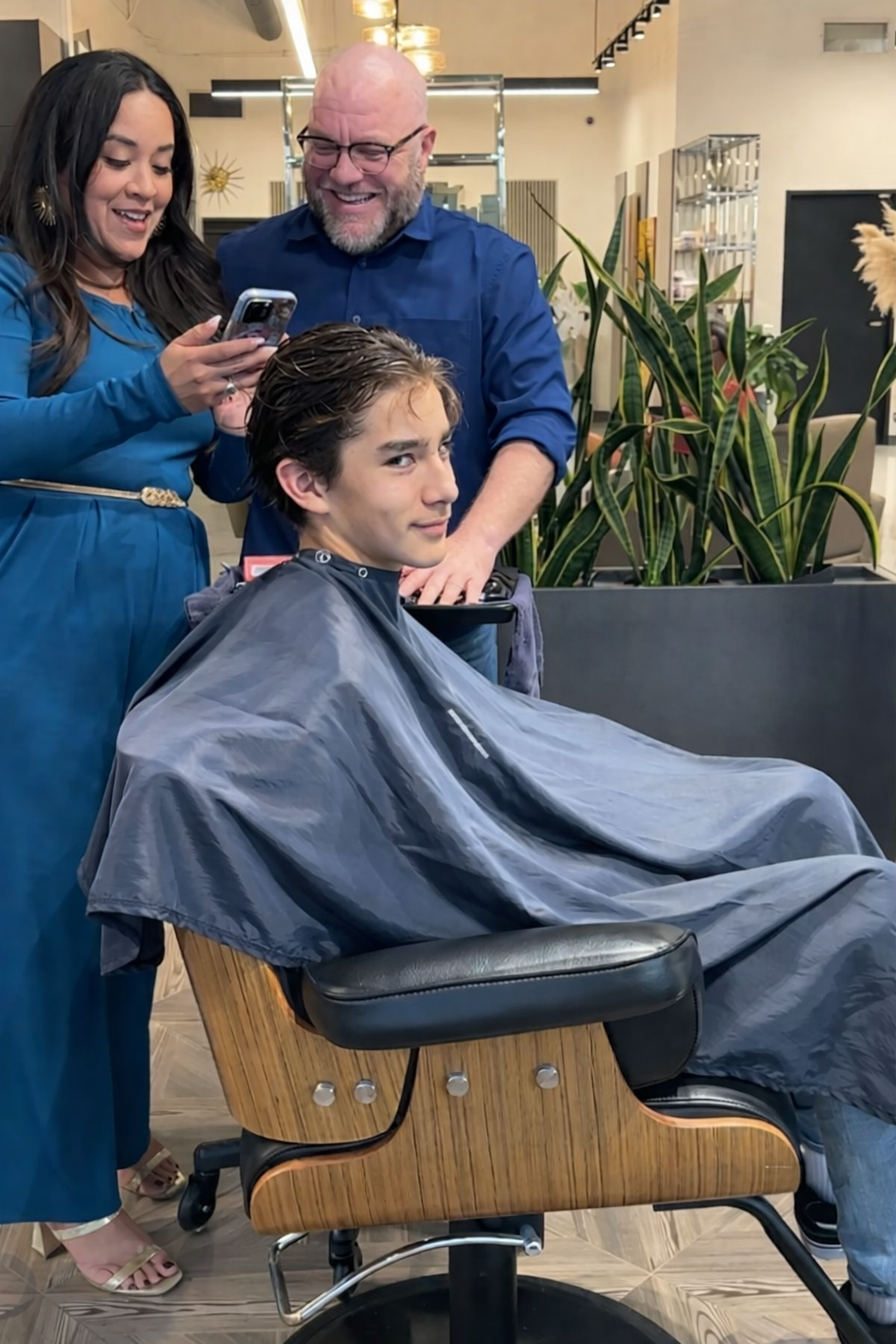 Michael Harrell hair cuts