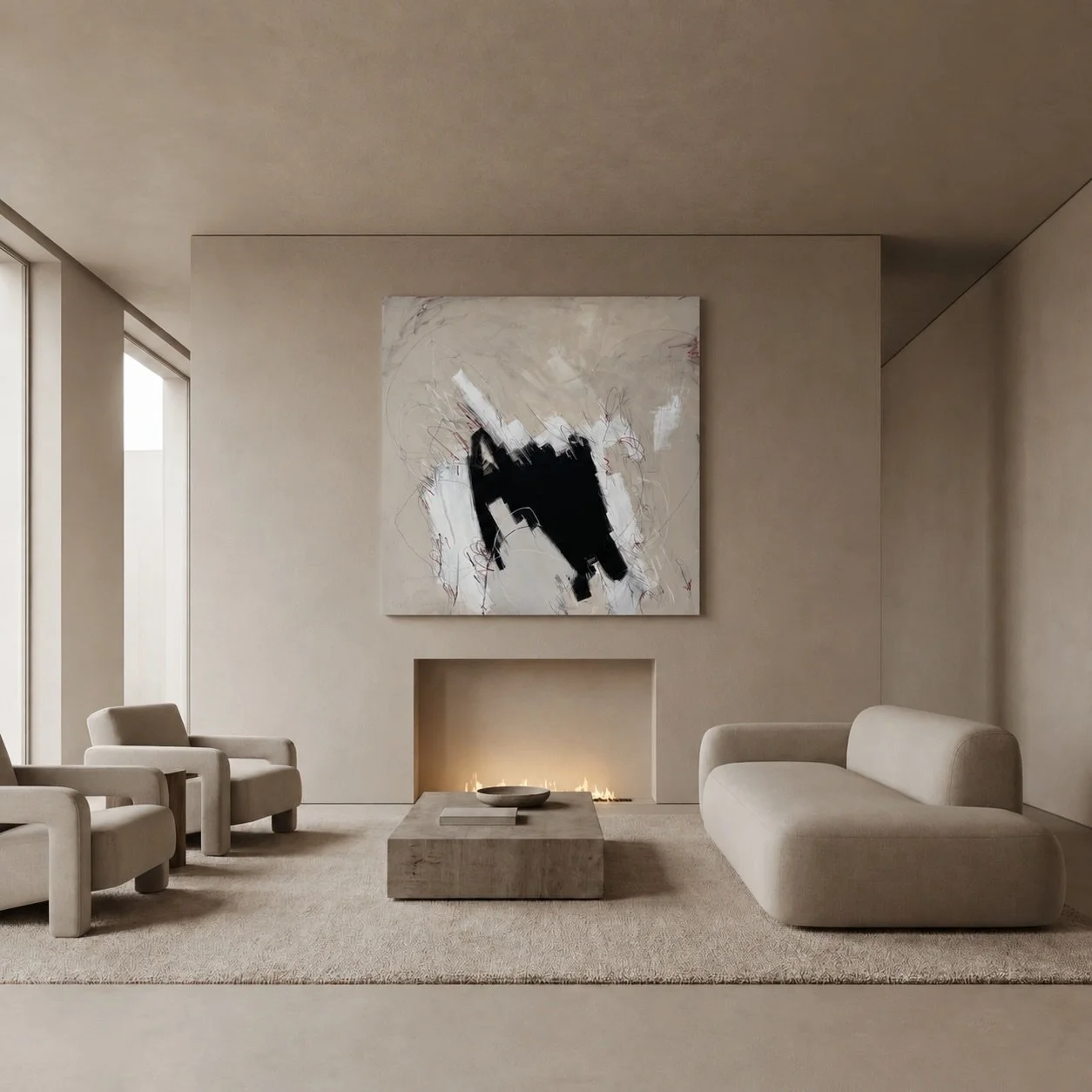 Untitled. 

#abstractminimalism #contemporaryart #neutralinteriors #interiordesign #artistofinstagram