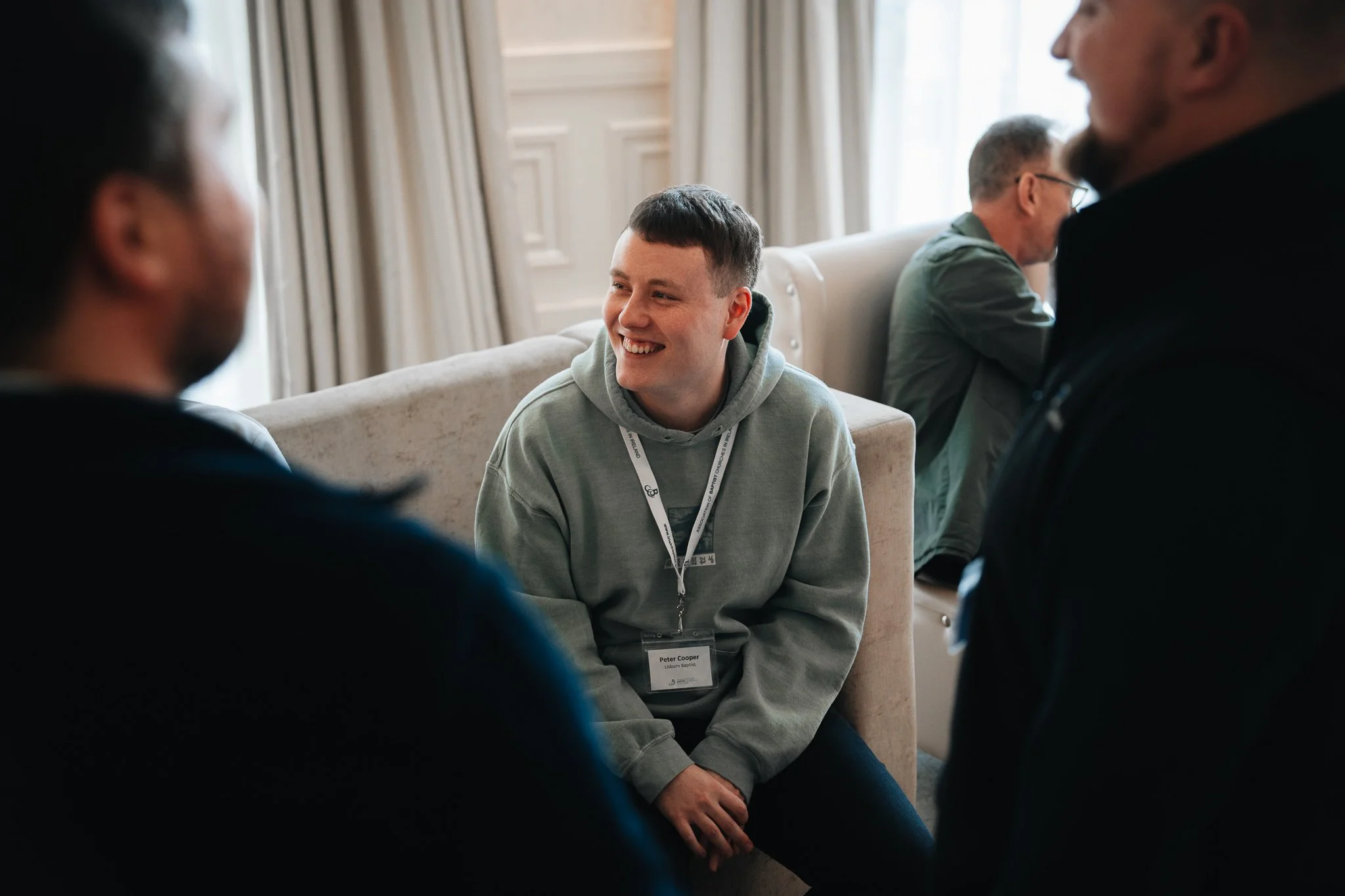 Students engaging with others in Ministry