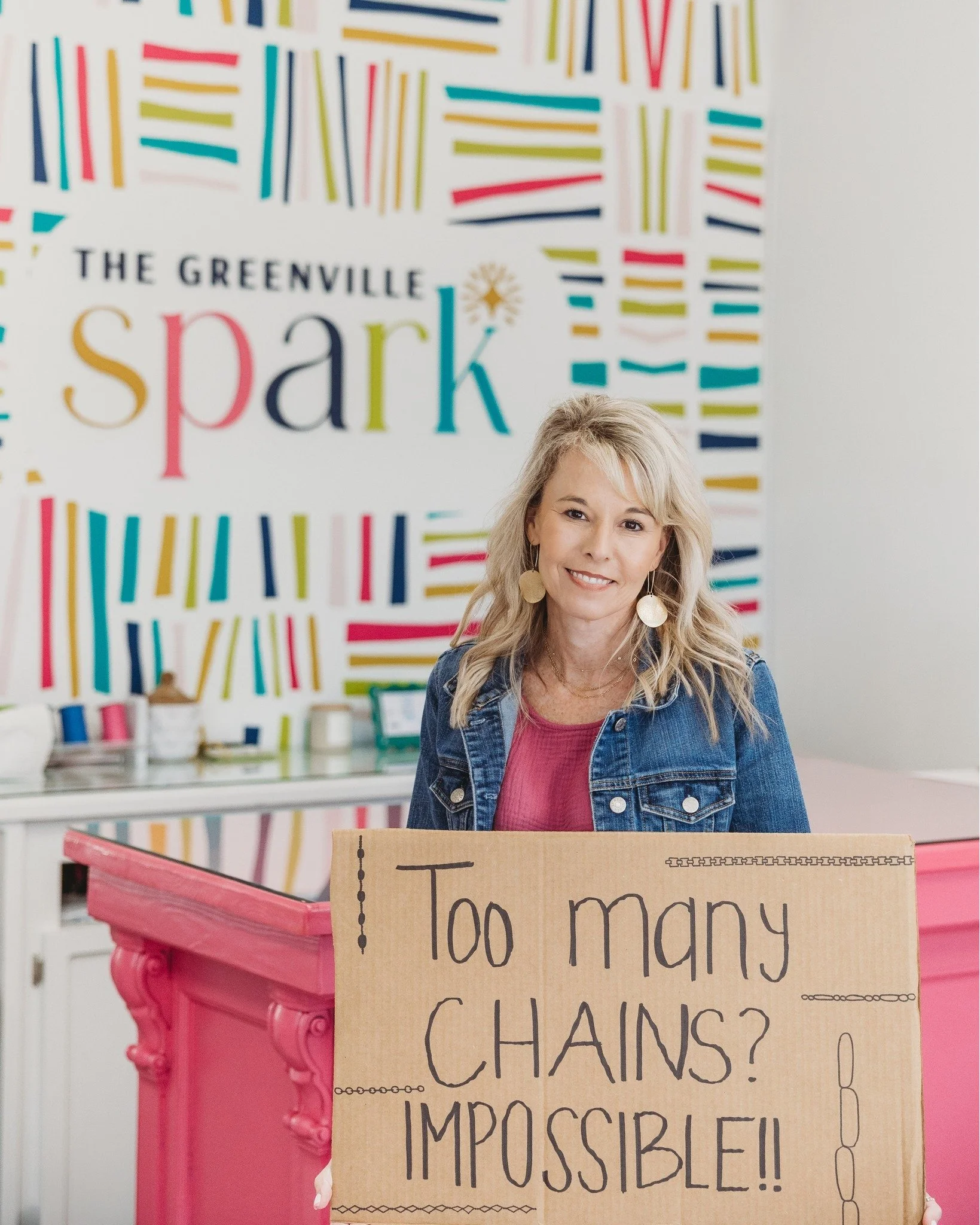 At The Greenville Spark, we do have A LOT of chain options &mdash; and yes, it can feel a little overwhelming at first. But don&rsquo;t worry&hellip; that&rsquo;s what we&rsquo;re here for! ✨

Our team loves helping you pick the perfect chain and cre