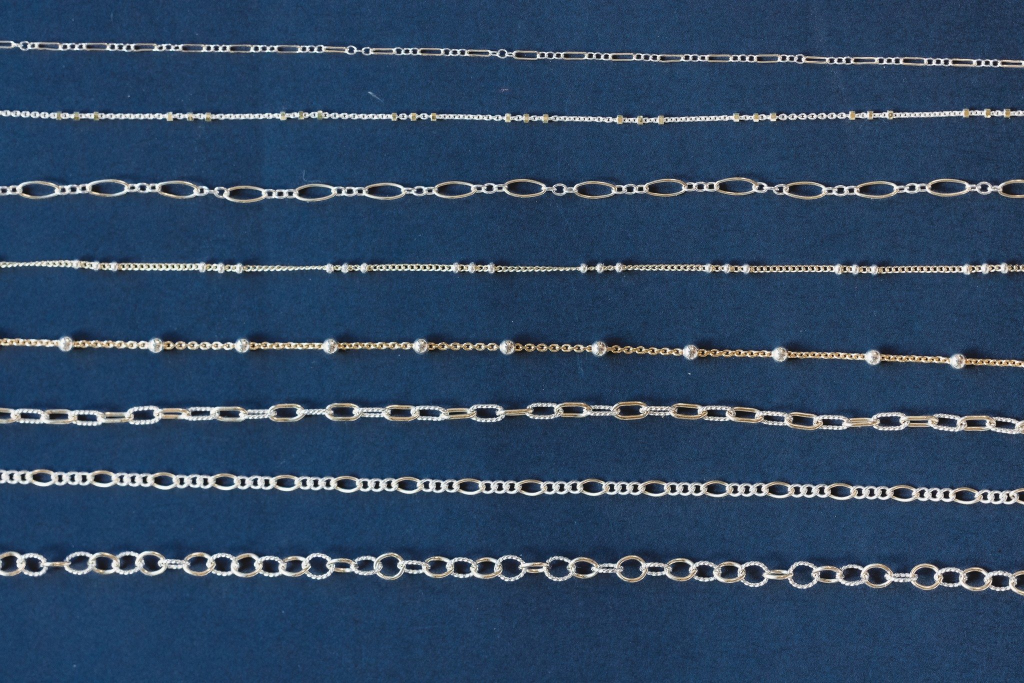 Hot take: mixed metals are easier than choosing just one.

These chains were made for the people who:
&bull; Wear gold and silver
&bull; Stack without overthinking
&bull; Want one piece that works every day

Which metal do you usually reach for first