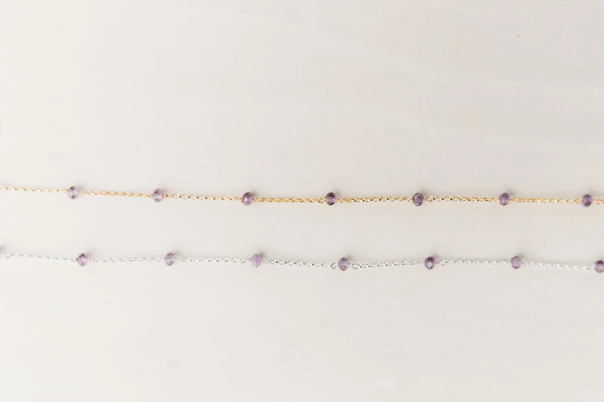 February Birthstone Chain is here.