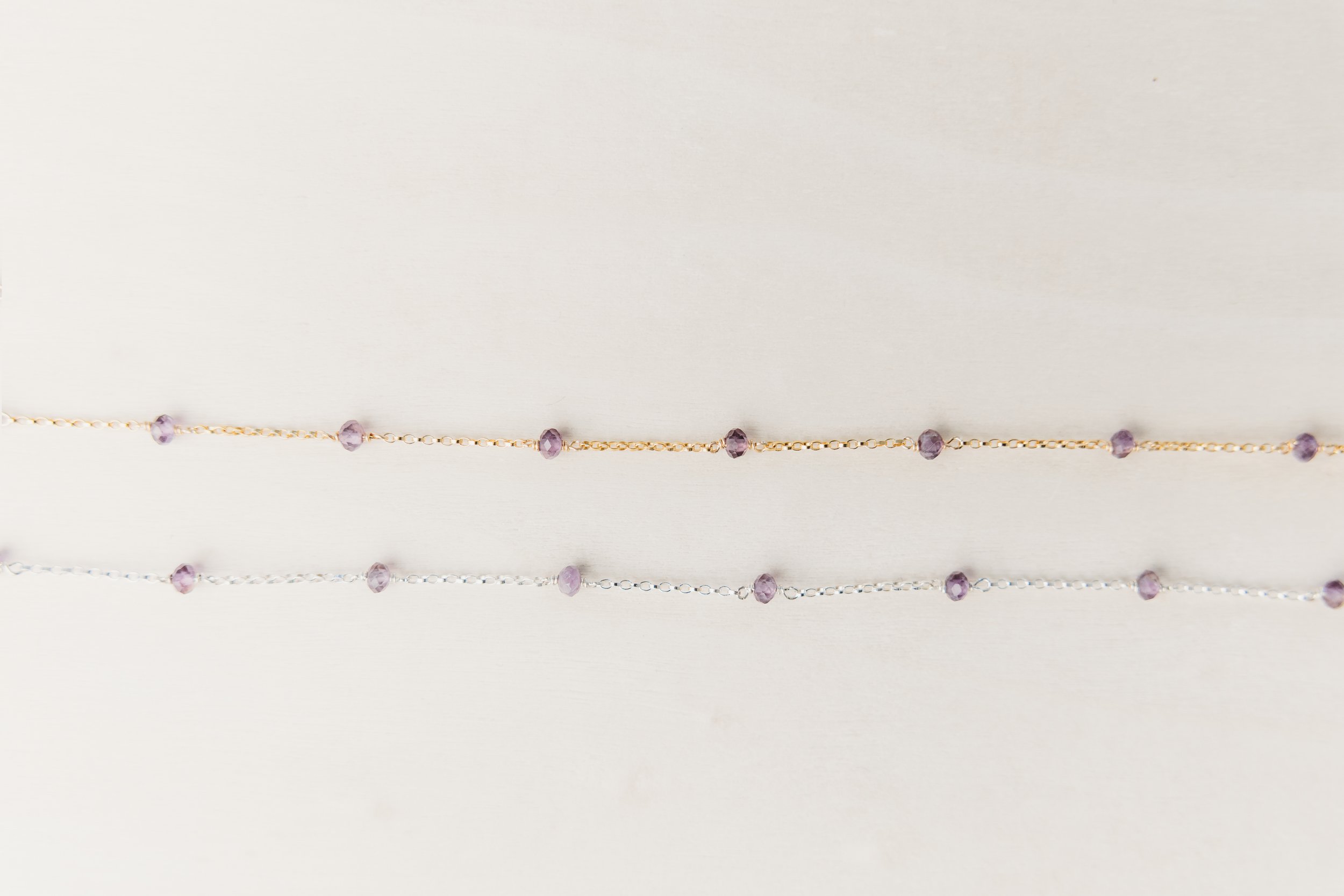 February Birthstone Chain is here.