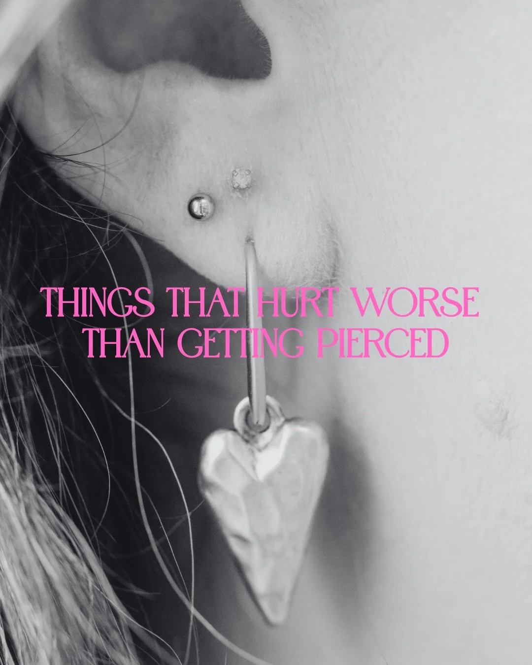 Turns out, ear piercing isn&rsquo;t the painful part. 😂✨ Come get pierced in Greenville, SC&mdash;we promise you&rsquo;ve survived worse.

📍 The Greenville Spark | Greenville, SC
✨ Lobe Piercing &bull; Stacked Lobes &bull; Ear Styling

#GreenvilleS