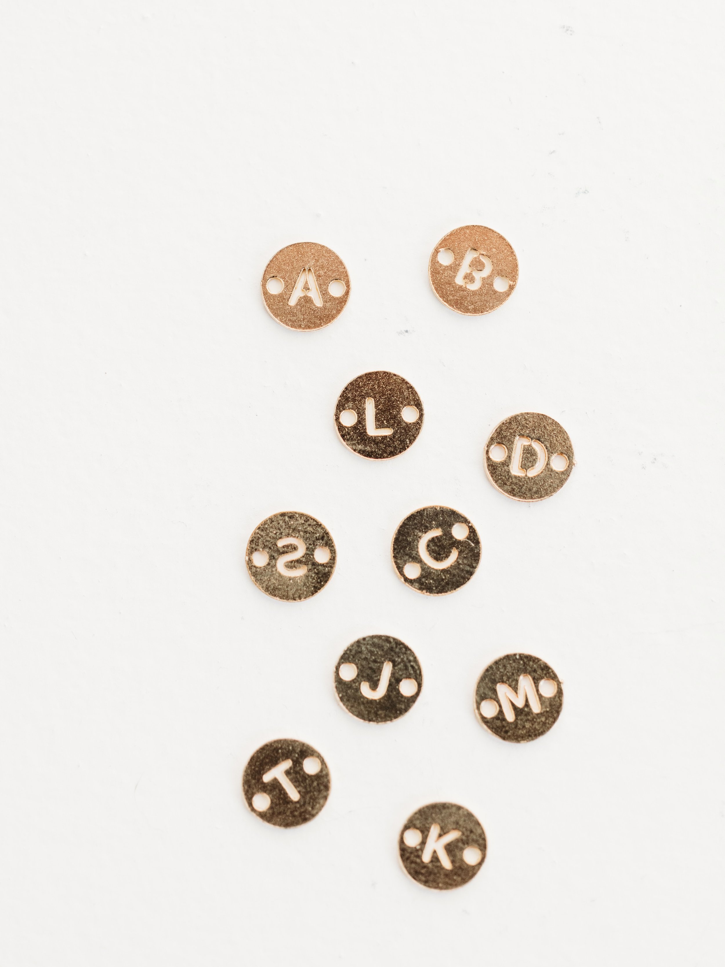 They&rsquo;re BACK! ✨ Our customer-favorite letter connectors have officially been restocked.

Wear your own initial&mdash;or keep someone special close&mdash;on a permanent bracelet, anklet or necklace. 💛

Available exclusively in gold filled, with