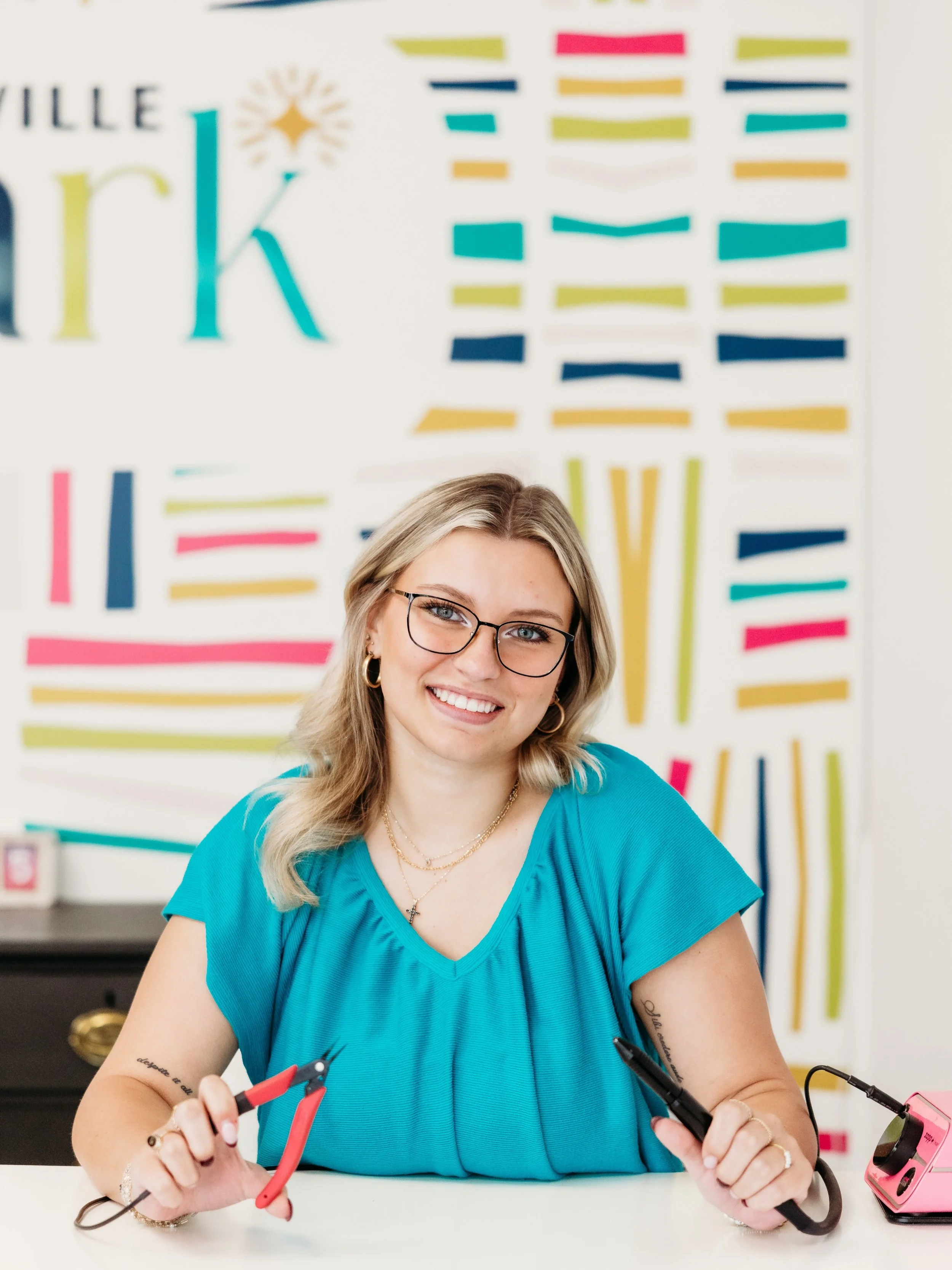Meet Olivia! She joined the TGS team at the beginning of the summer. She is a senior at Clemson and will be graduating this December.  You will find her working an occasional Friday, Saturday or Sunday. She also will be training to to start piercing.