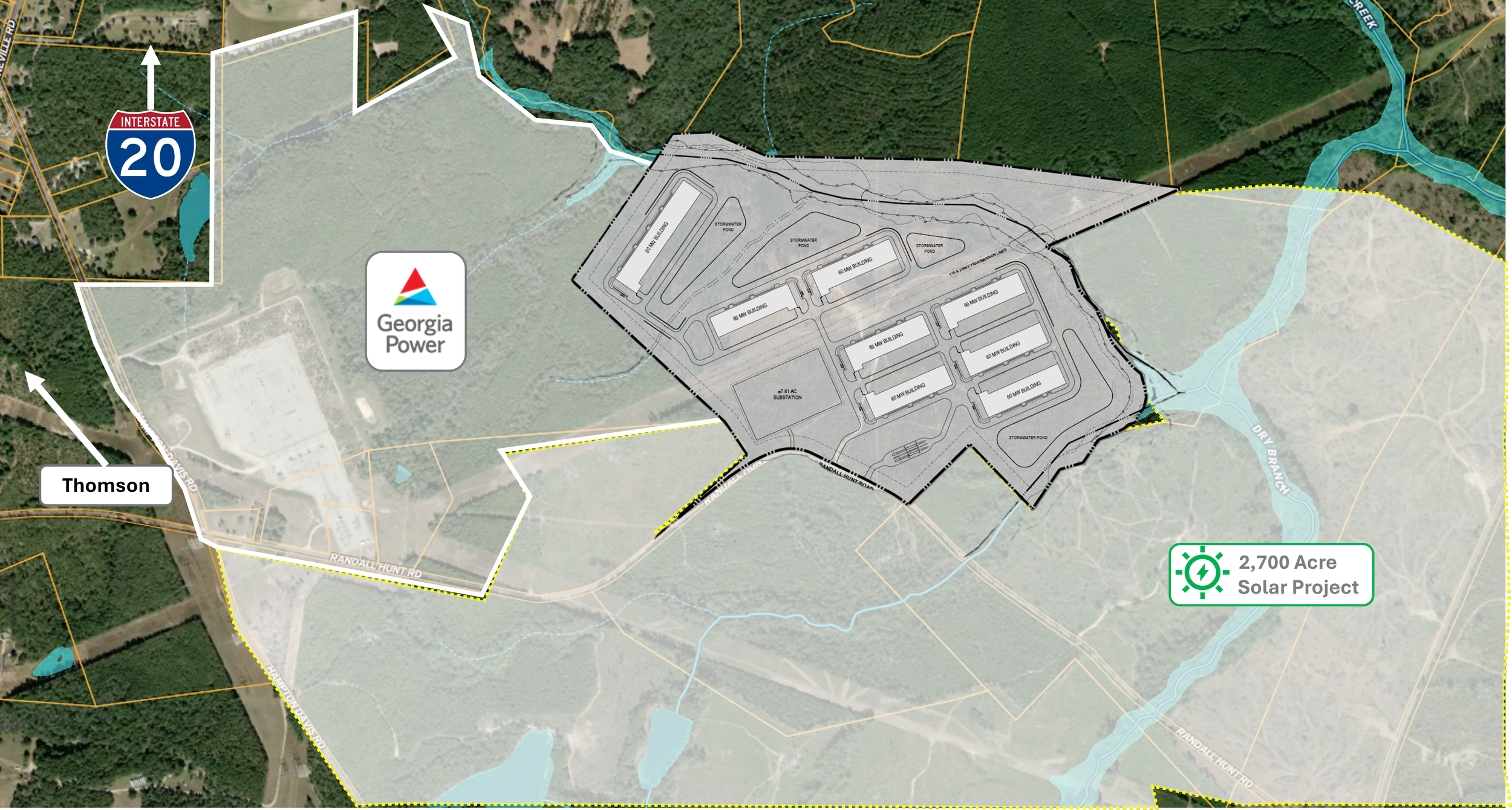 Project Azalea Technology Campus - Surrounding Points of Interest