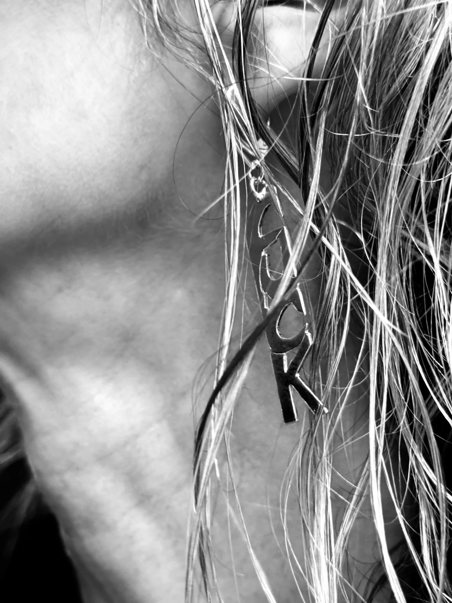 Elegantly Sweary Earring