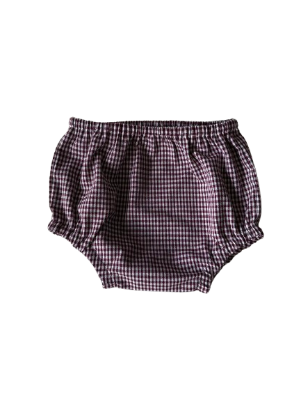 Culottes Bloomer Vichy  Bouton d'or