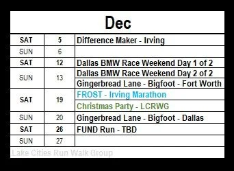 Dec 2026 event calendar