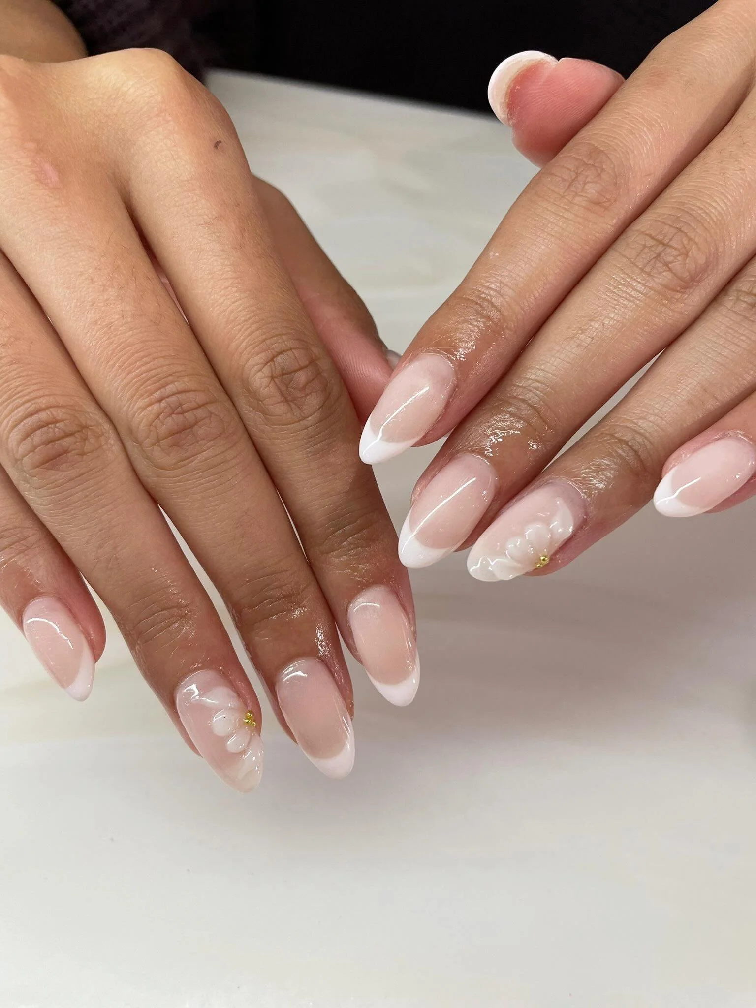 Recent nail art done by our very talented Sunny 💛