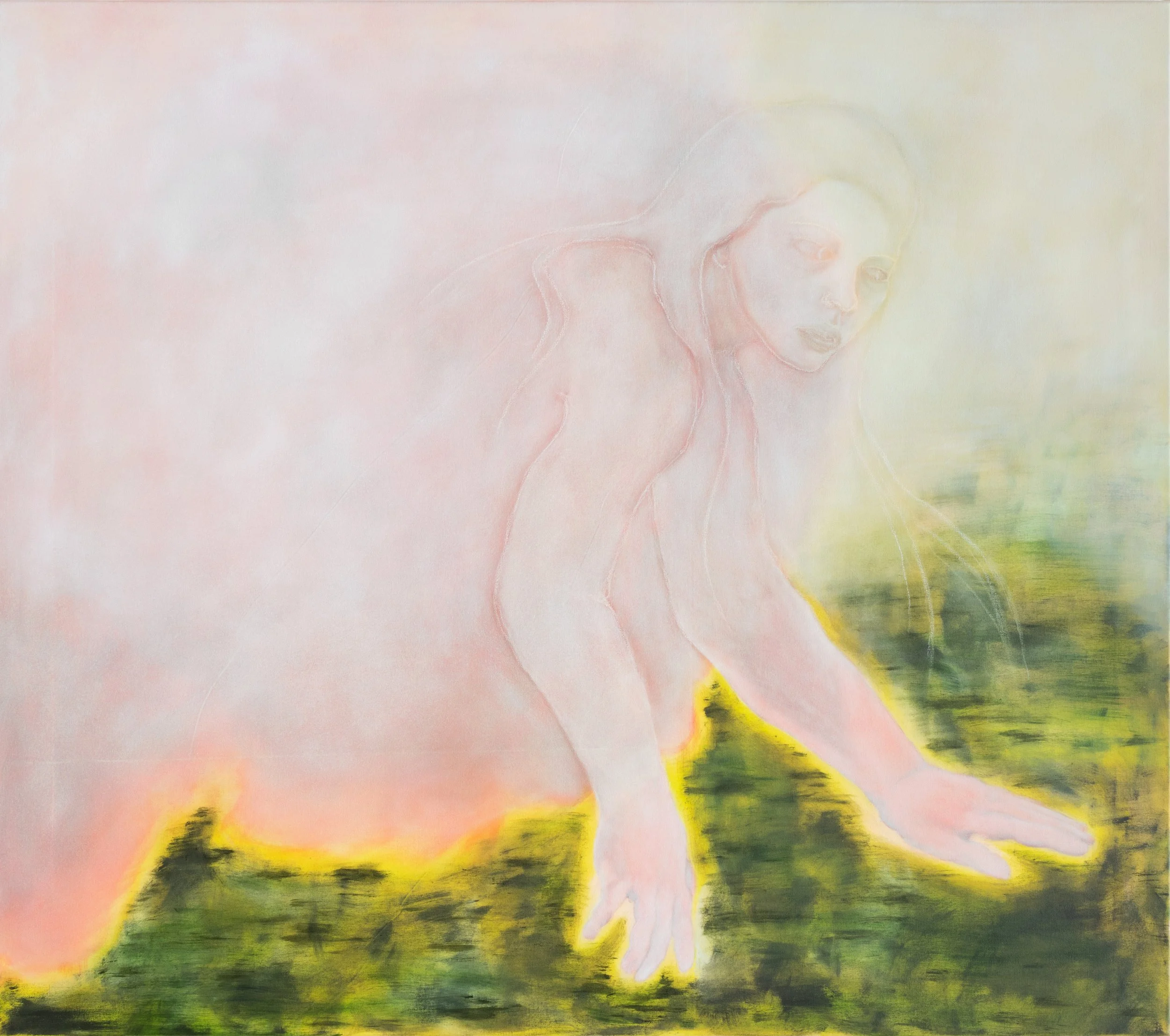 Ming Morssinkhof Fog Woman 2026 oil painting