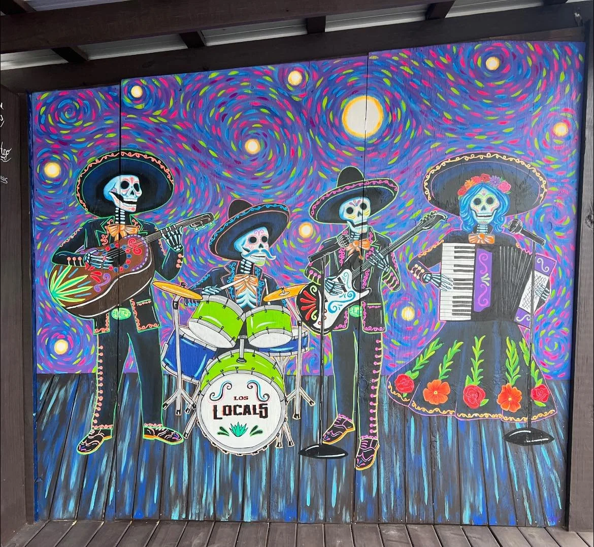 Stage mural- Panama City Beach, FL