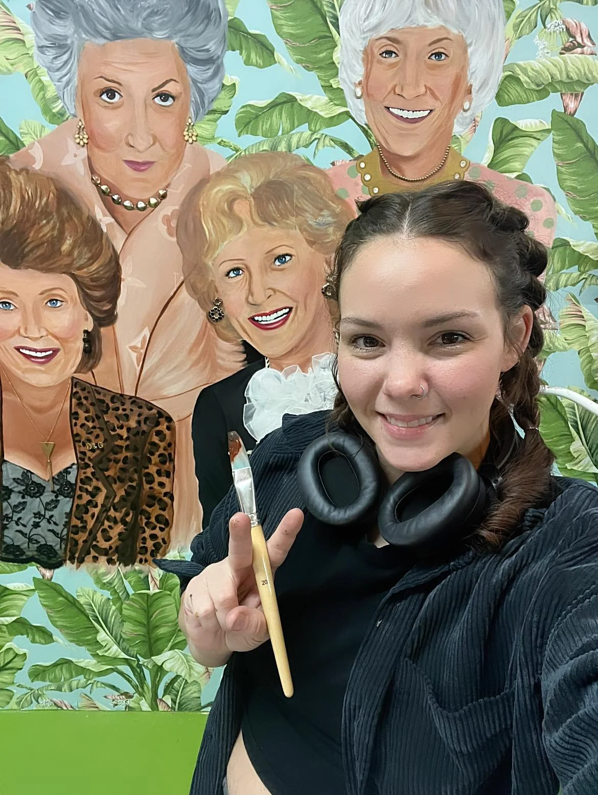 Golden Girls wall mural- Panama City Beach, FL