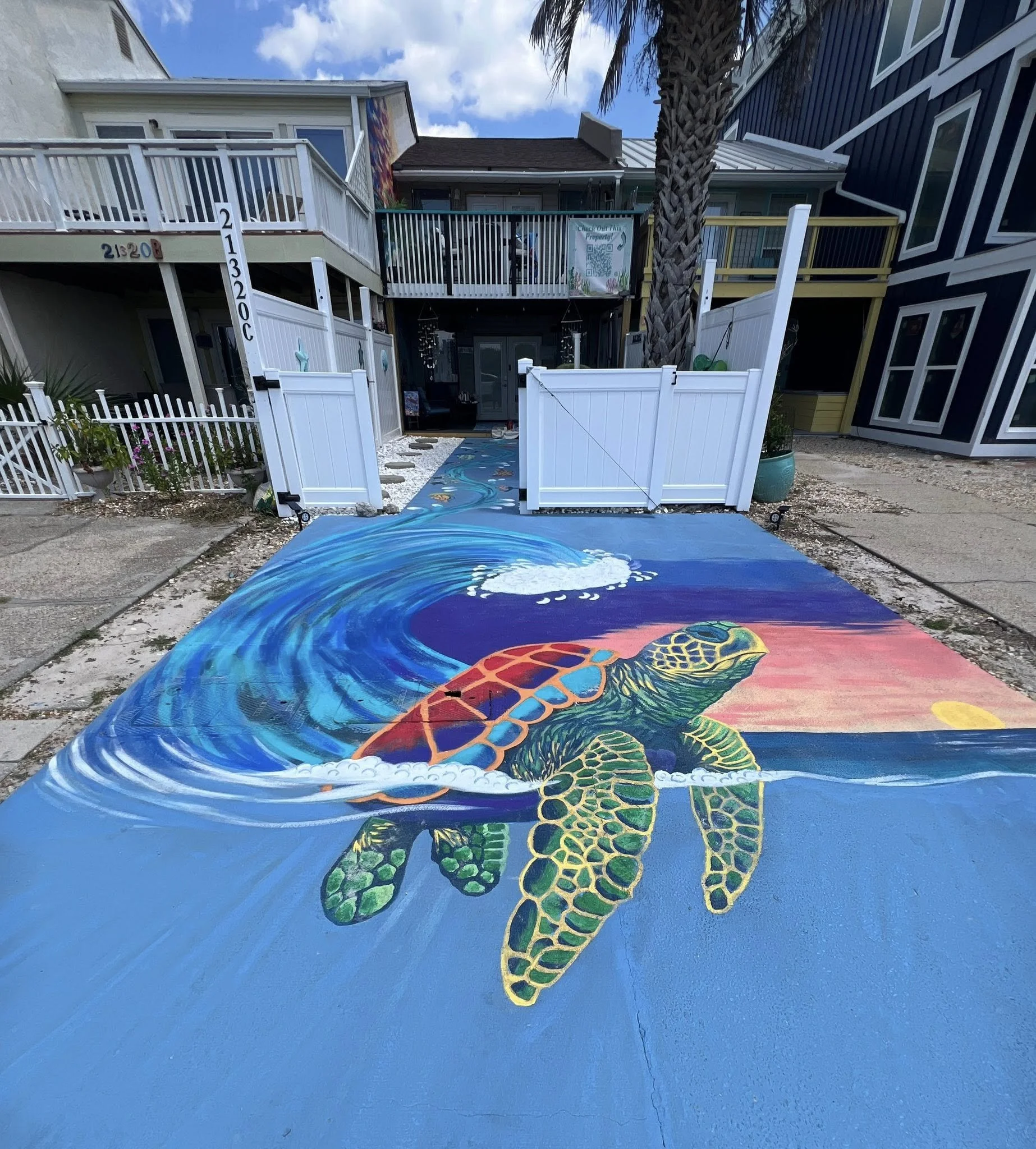 Sea Turtle Mural- Panama City Beach, FL