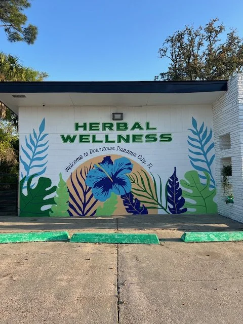 Herbal Wellness Mural- Panama City, FL