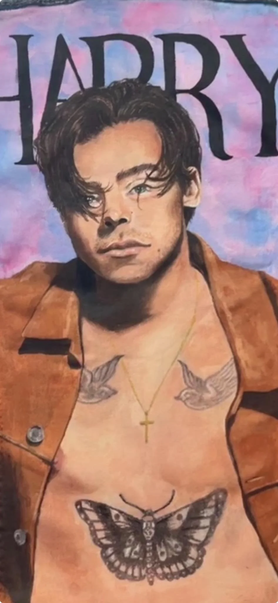 Harry Styles painting