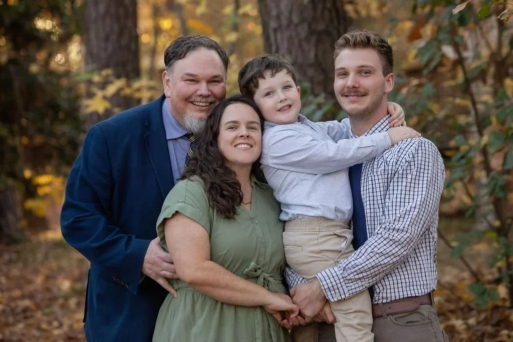 Photo: Danner and her family at one of my Gratitude Gatherings.