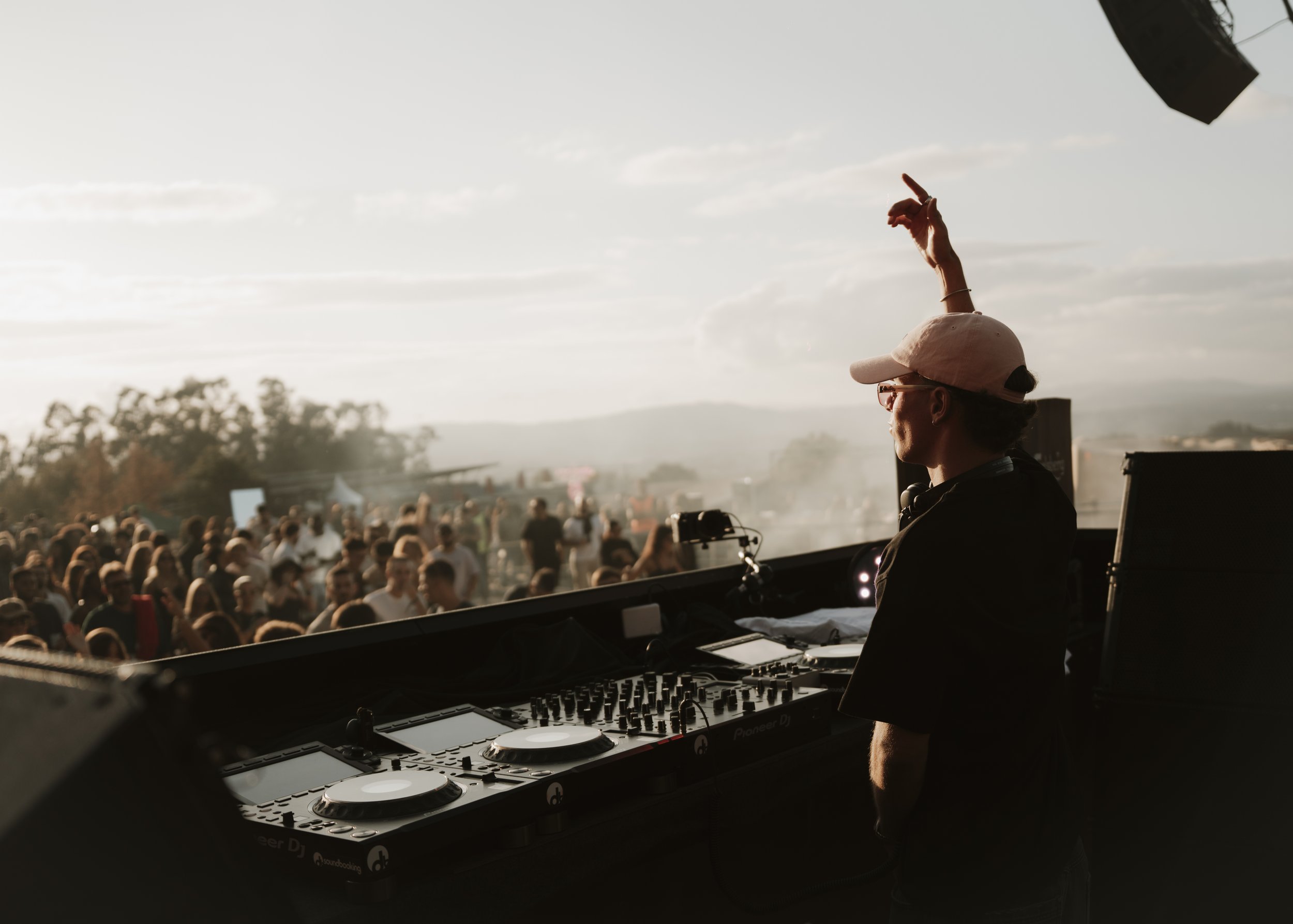 Sollu playing at sunset, 2025