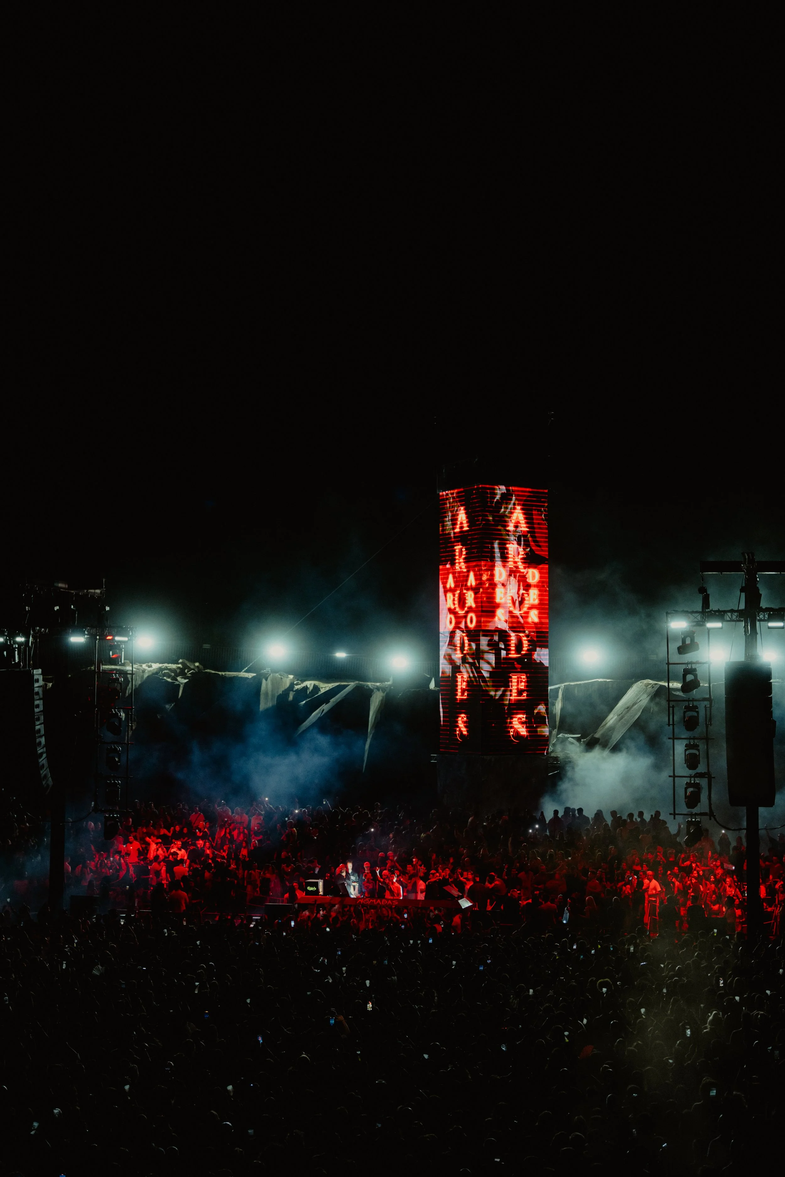 Arodes Set, video mapping