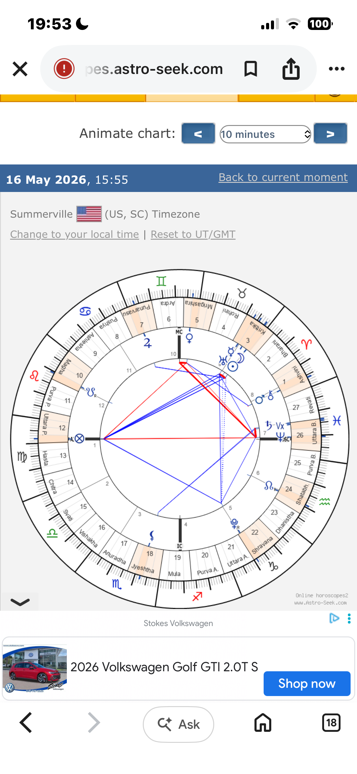 New Moon Transit Reading