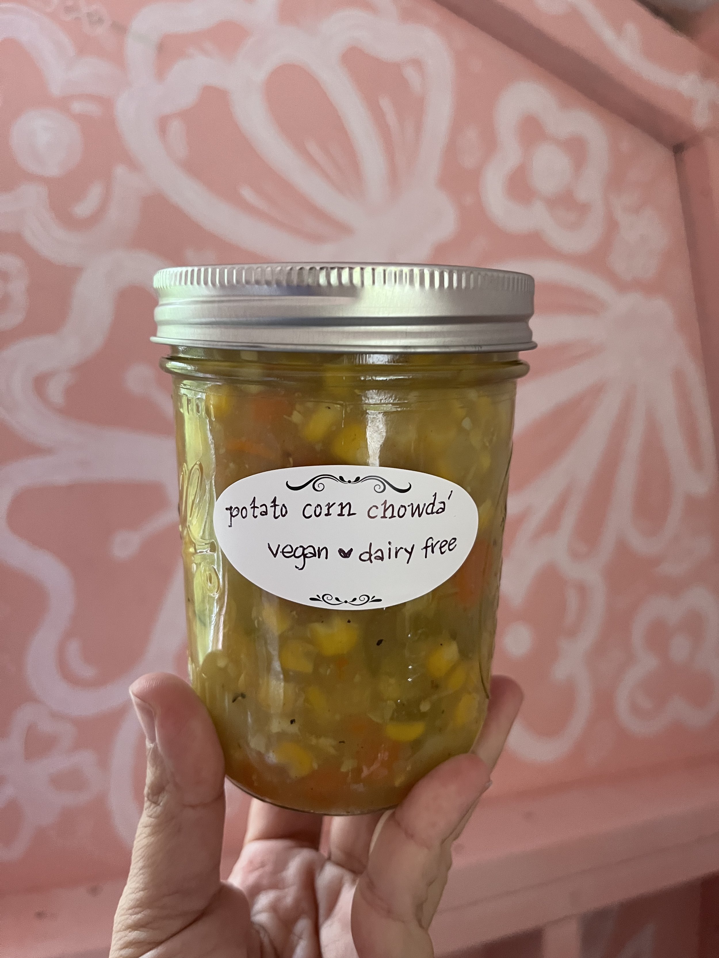 Potato Corn Chowda' :: V, GF, AG