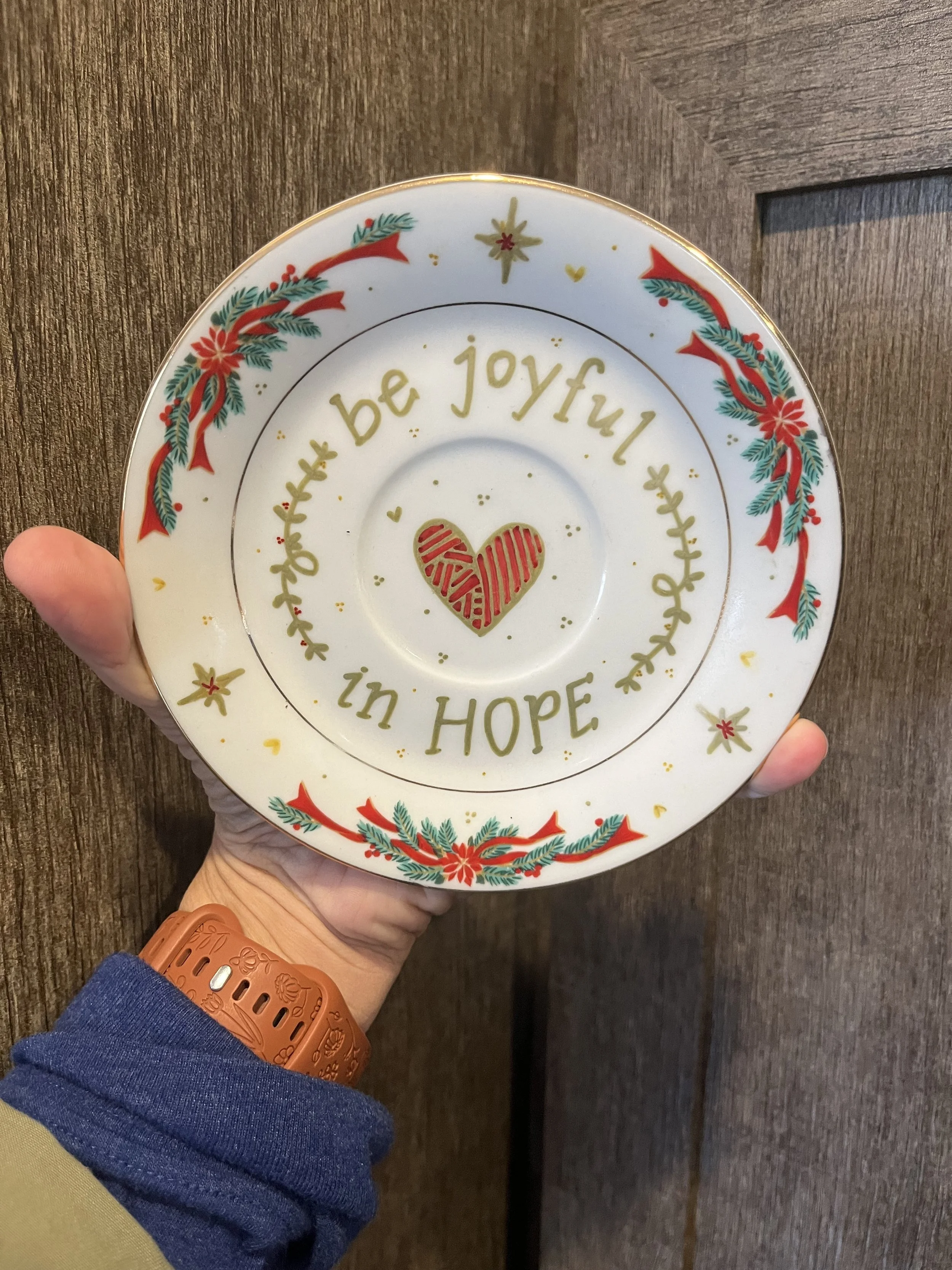 Holiday Hope TRINKET TRAY